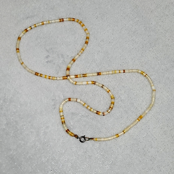 Polished Puka Shell Bead Necklace - Picture 5 of 7